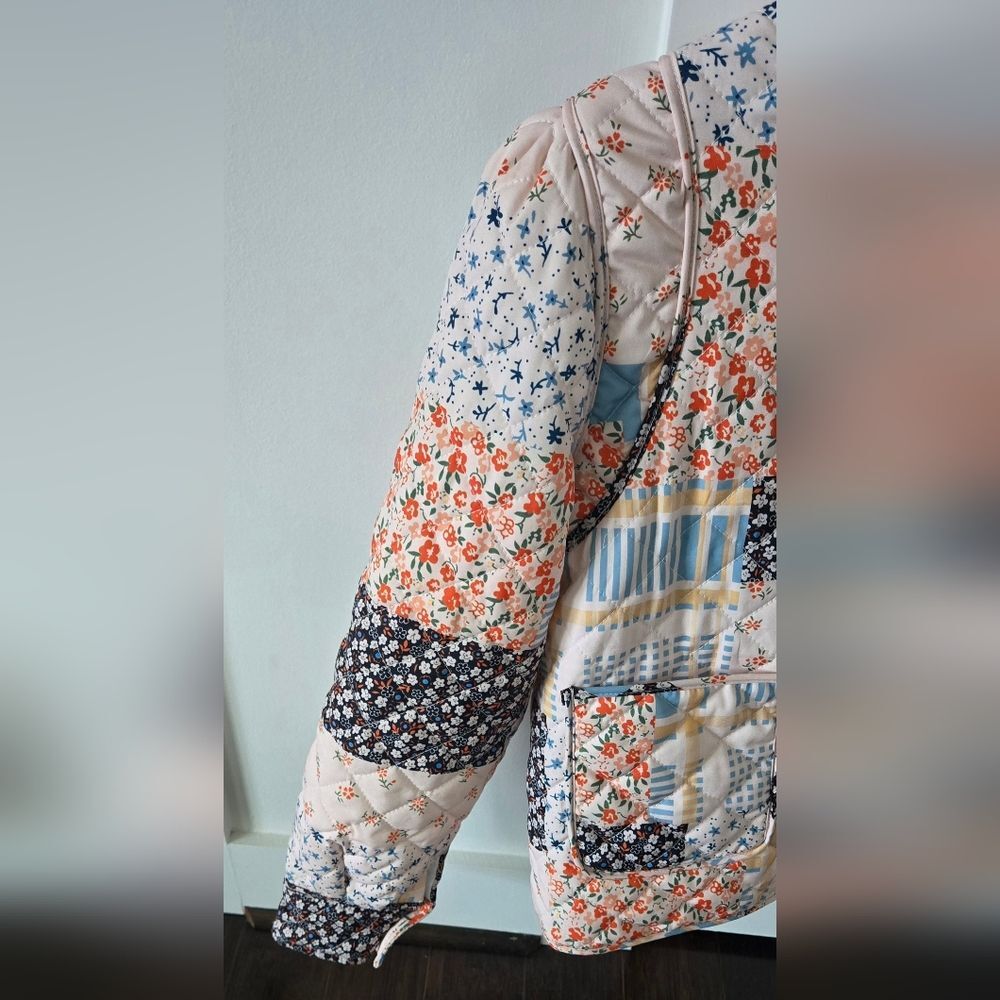 Patchwork Jacket Size L - image 3